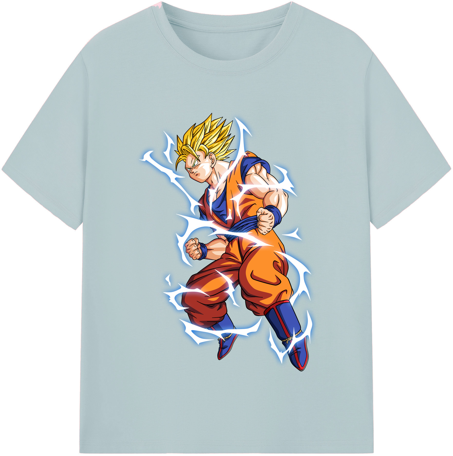 （画像用） ドラゴンボール 孫悟空（そん ごくう）Son Goku カカロット DRAGON BALL Kakarotto 綿100％半袖Tシャツ（フロントプリント）